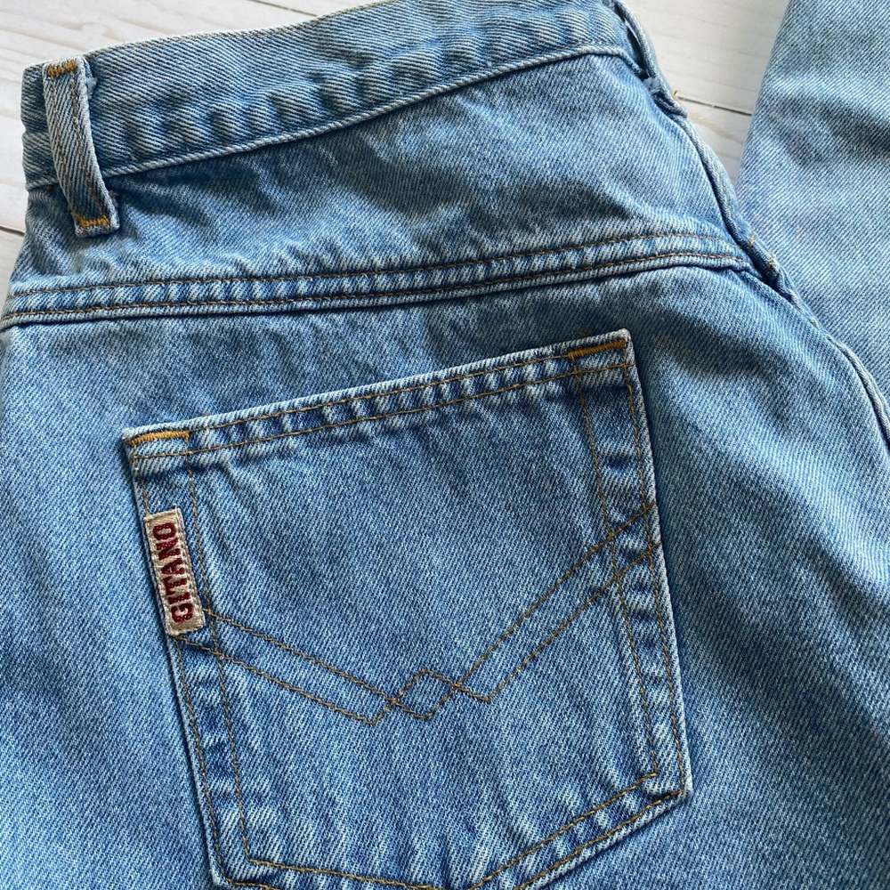 Vintage GITANO Ladies Jeans Light Wash High Rise 18 Tall